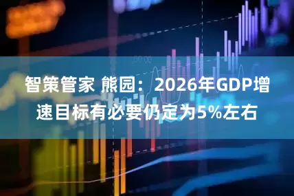 智策管家 熊园：2026年GDP增速目标有必要仍定为5%左右