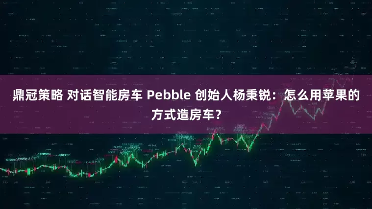 鼎冠策略 对话智能房车 Pebble 创始人杨秉锐：怎么用苹果的方式造房车？
